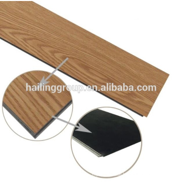 Luxury vinyl click flooring pvc flooring plank wood grain